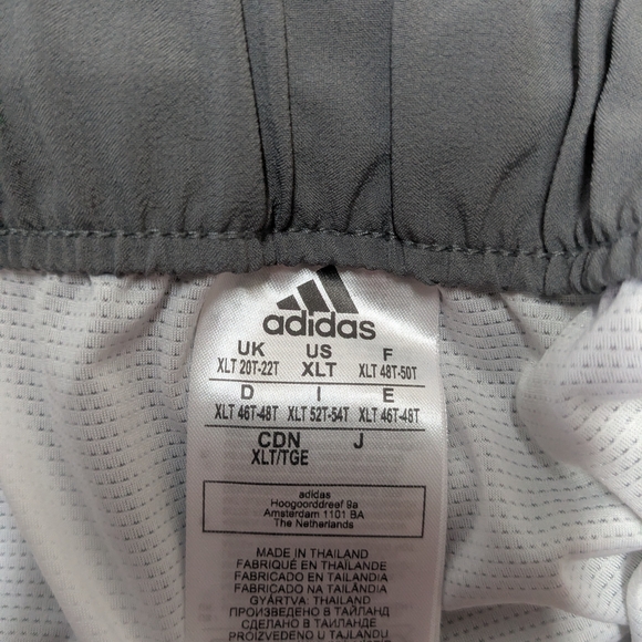 Adidas Gray Athletic NC State Shorts - Picture 6 of 6